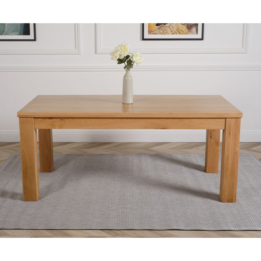 Square oak dining table for outlet 8