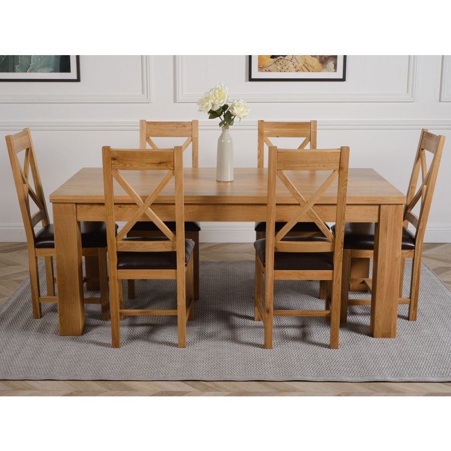 dakota 6 piece dining set