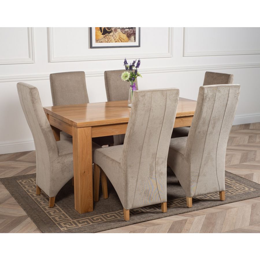 dakota 6 piece dining set